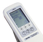 Large clear display
on the R710 Densitometer